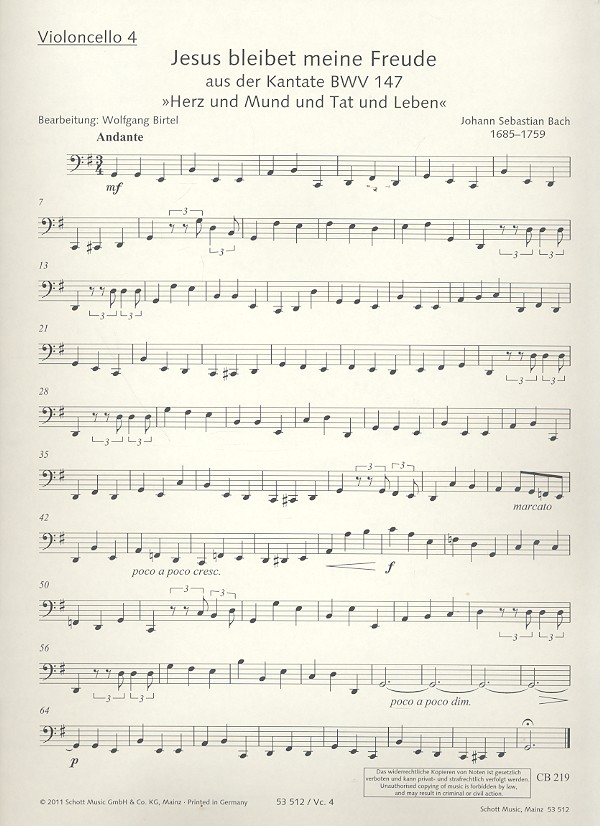 Jesus bleibet meine Freude BWV147