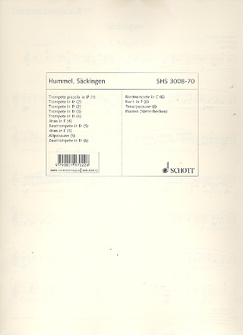 Säckingen op. 103 f