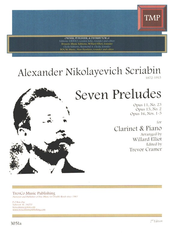7 Preludes op.11,23 op.15,2 and op.16 nos.1-5