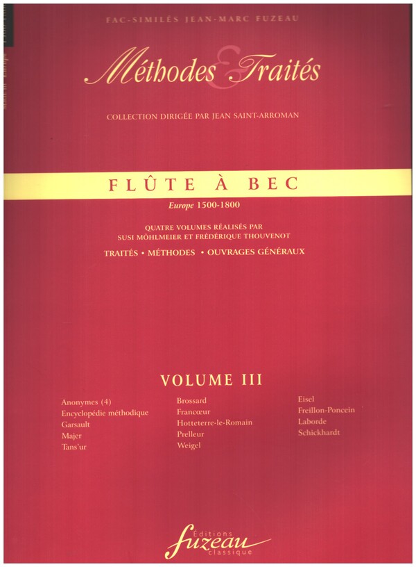 Flute à Bec vol.3