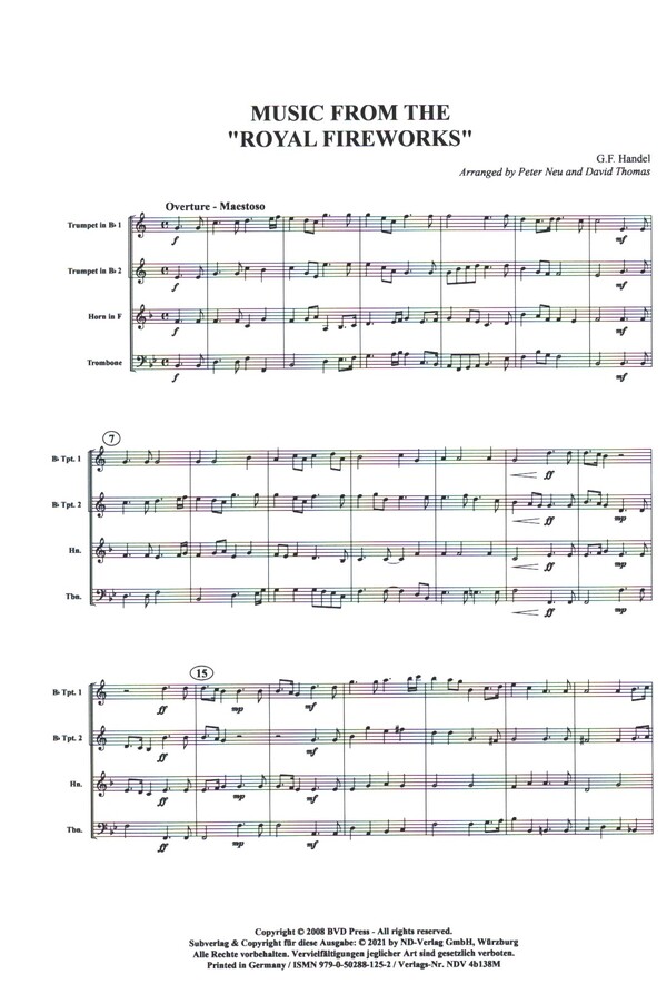 Musik aus der Feuerwerksmusik