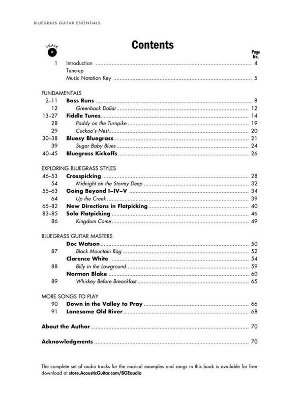 Bluegrass Guitar Essentials (+Online Audio)