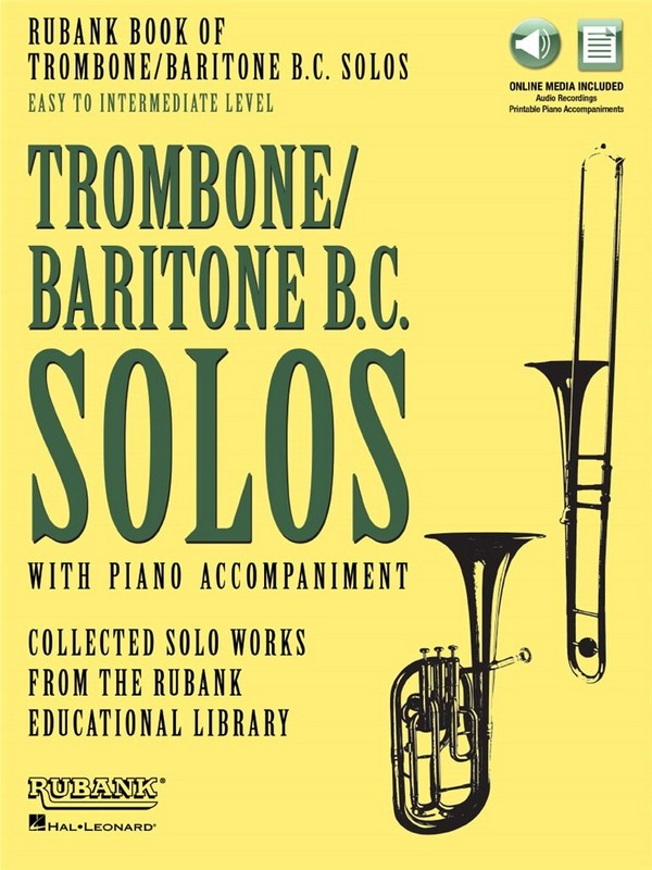 HL00160732  Rubank Book of Trombone/Baritone B.C. Solos