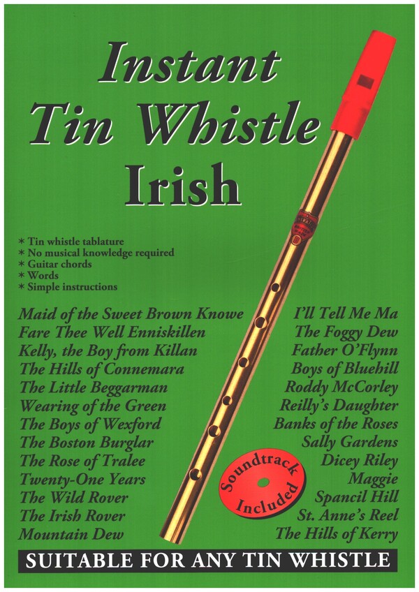 Instant Tin Whistle Irish(+CD)