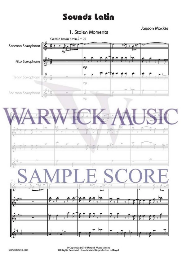 Jayson Mackie, Sounds Latin