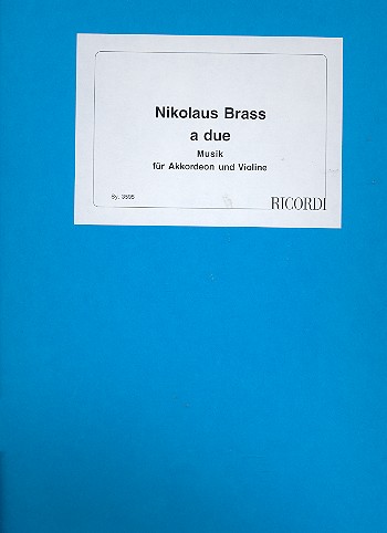 A due für Akkordeon und Violine