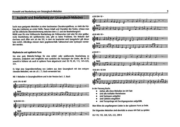 Arbeitsblätter zur Orgelimprovisation Band 1: Barock