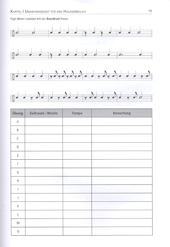 Daily Drumset Workout (+MP3-CD)