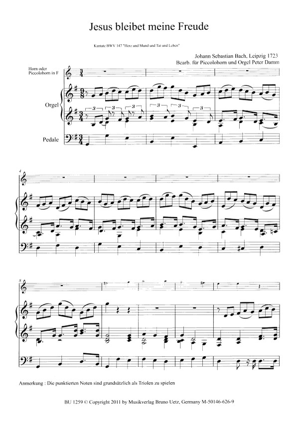 Werke für Horn und Orgel