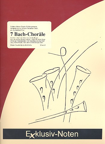7 Bach-Choräle für 2 Trompeten und