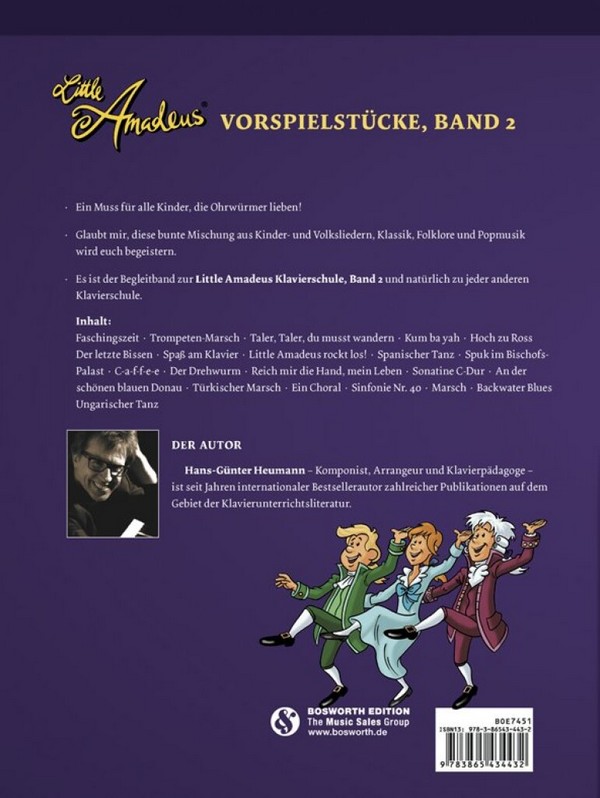 Little Amadeus - Vorspielstücke Band 2