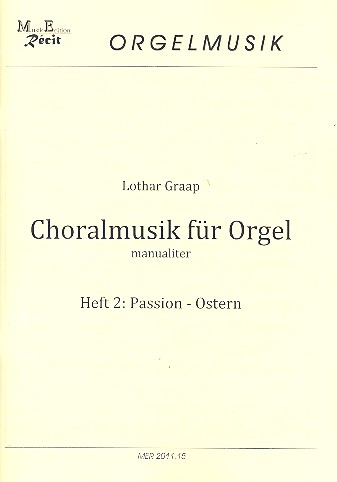 Choralmusik für Orgel manualiter Band 2