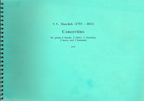Concertino für 2 Flöten, 2 Klarinetten,