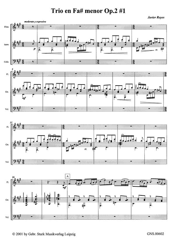 Trio fis-Moll op.2,1