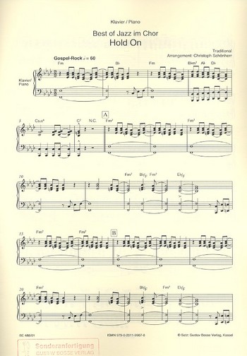 Best of Jazz im Chor für gem Chor a cappella