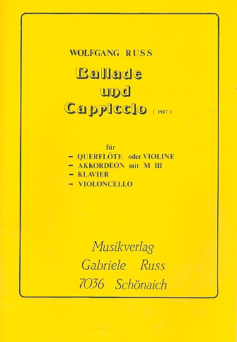 Ballade und Capriccio