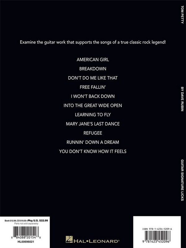 Tom Petty (+CD): for guitar/tabSignature Liches