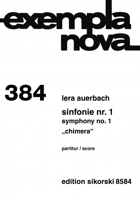 Sinfonie Nr.1 für Orchester