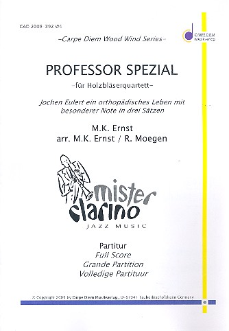 Professor Spezial für Flöte, Oboe,