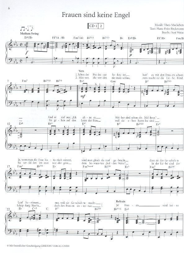 Schlager und Chansons der 20er und 40er