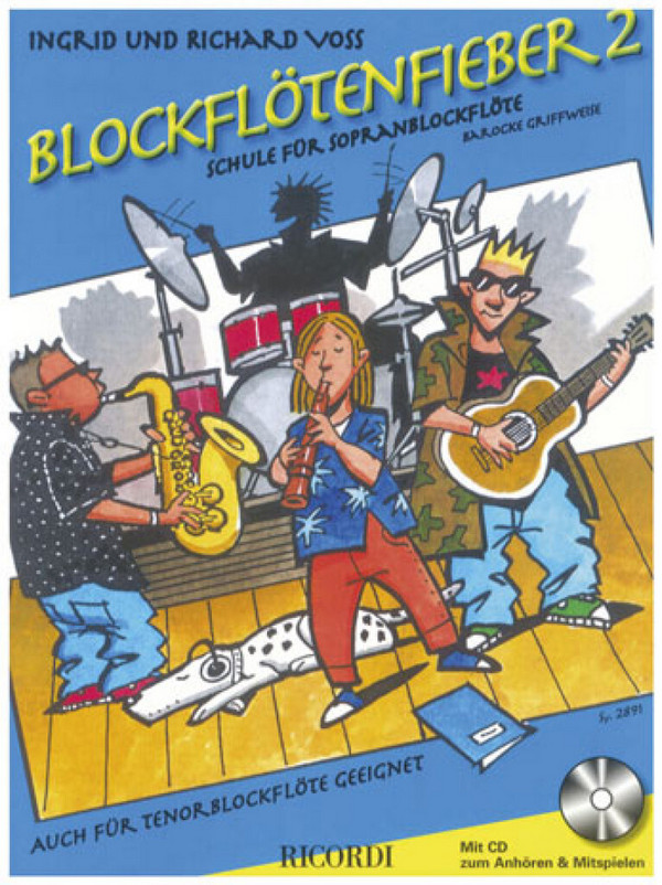 Blockflötenfieber Band 2 (+CD) für
