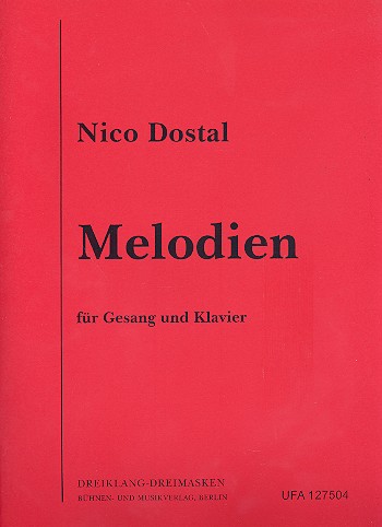 Melodien für Gesang und Klavier
