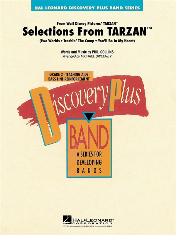 Selections from Tarzan: for concert band