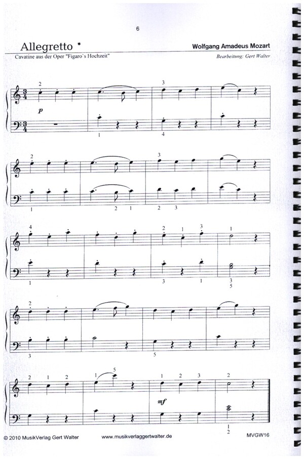 Berühmte Klassiker am Klavier