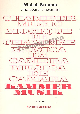 Traumgarten für Violoncello und