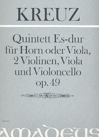 Quintett Es-Dur op.49 für Horn (Viola),