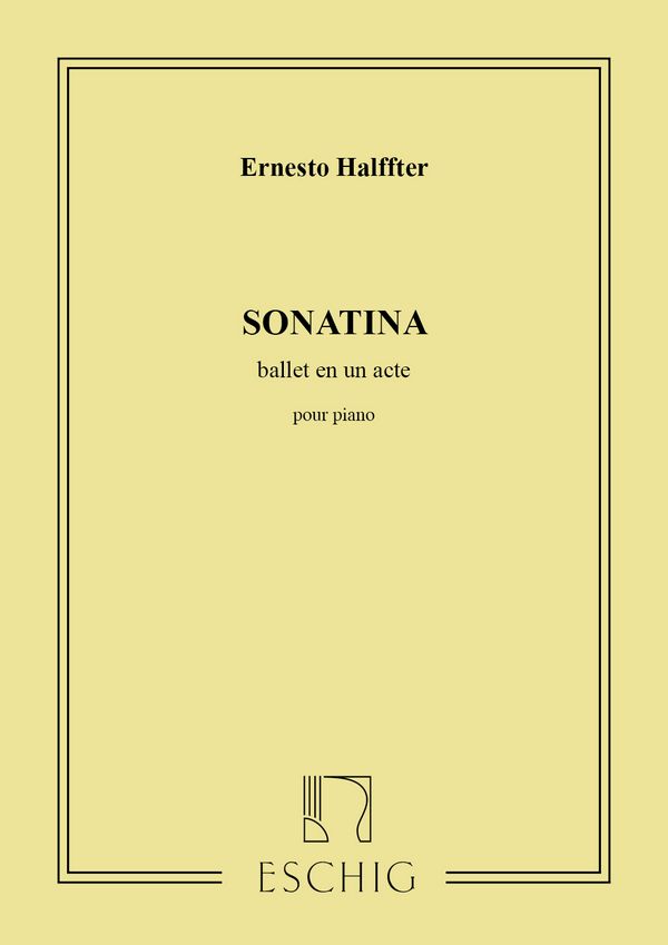Sonatina - ballet en un acte