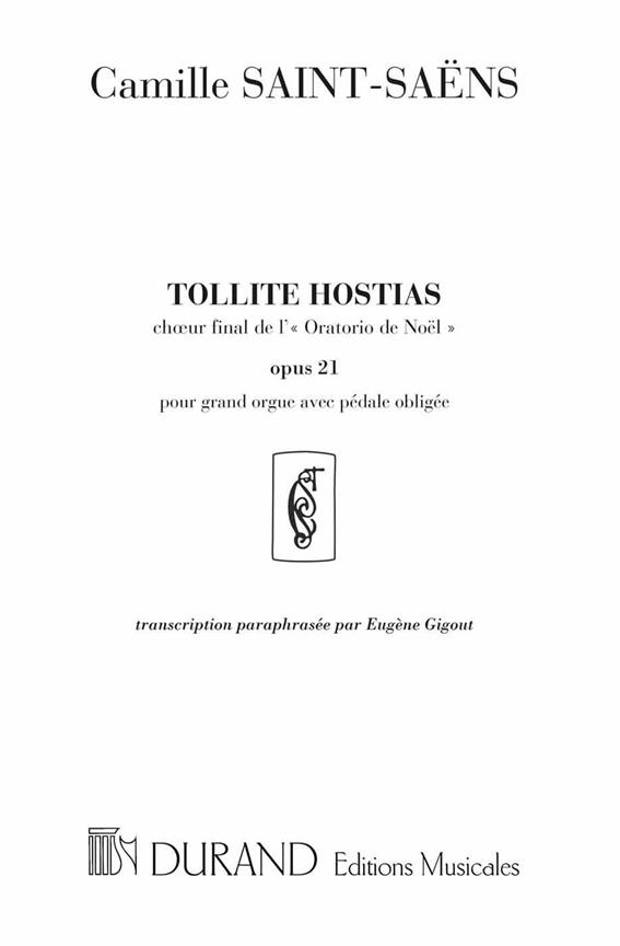 Tollite hostias
