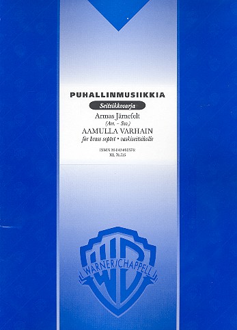 Aamulla varhain: for 7 brass instruments