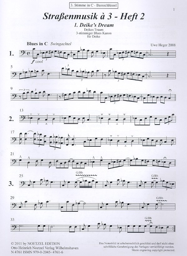 Straßenmusik à 3 Band 2 