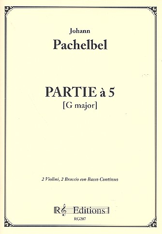 Partie à 5 in G Major for 2 violins,