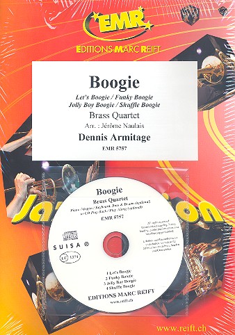 Boogie (+CD): für 4 Blechbläser