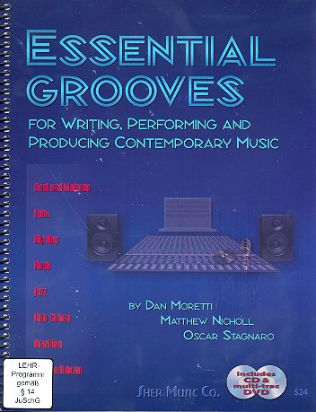 Essential Grooves for Writing, Performing and Producing contemporary
