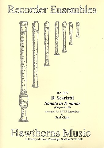 Sonata in d Minor Kirkpatrick52