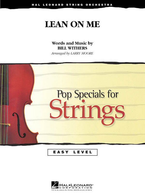 Lean on me: for string orchestra