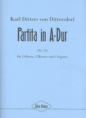 Partita A-Dur Nr.19 für 2 Oboen, 2 Hörner