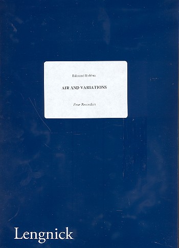 Air and Variations op.70 for 4 recorders
