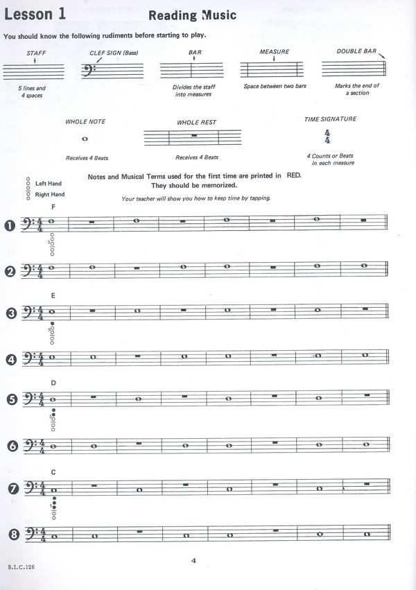Bassoon Student Level 1
