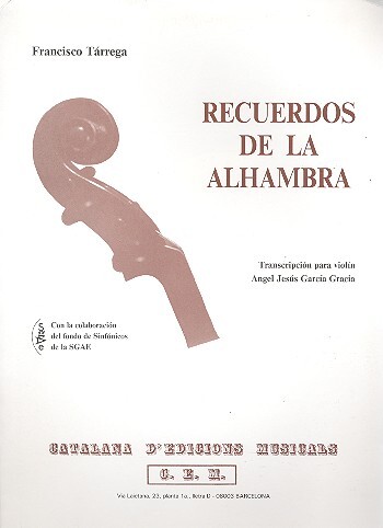 Recuerdos de la Alhambra