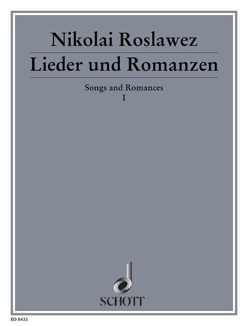 Lieder und Romanzen Band 1