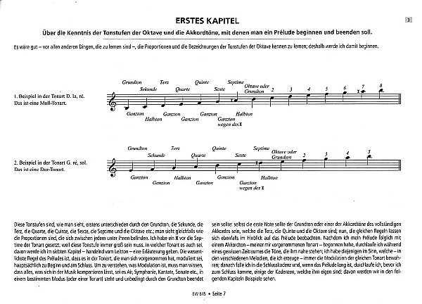 Die Kunst des Präludierens op.7