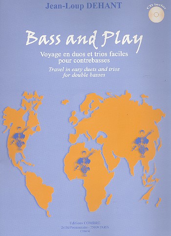 Bass and play (+CD) for 2-3 contrebasses