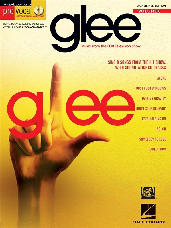 Glee (+CD): songbook vocal/guitar