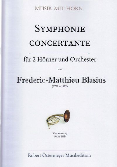 Smyphonie concertante für 2 Hörner und