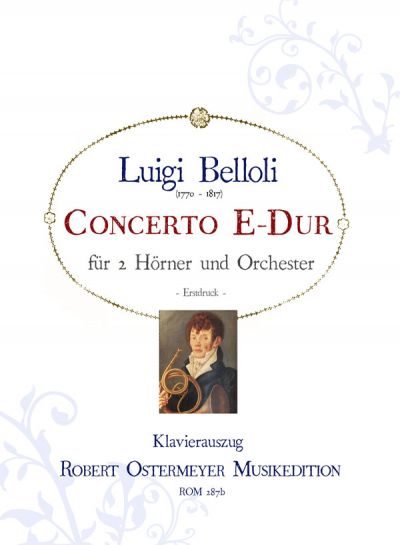 Konzert E-Dur für 2 Hörner und Orchester