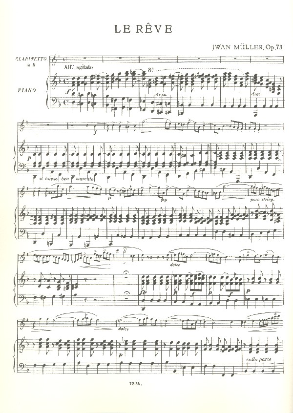 Le rêve op. 73